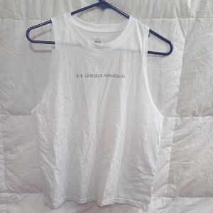 Under Armour White Tank Top for Women
